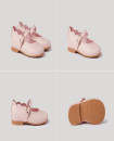 Made in Spain Ballerina NAPPA Leather SUPERFLEX ROSA EU25-EU31 Pink